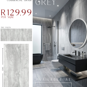 TRAVERTINO GREY 600x1200 COMMERCIAL GRADE