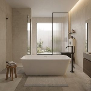 LYRA WHITE FREESTANDING BATH