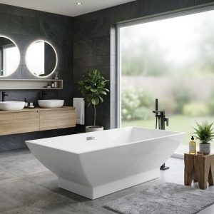 VIVA WHITE FREESTANDING BATH