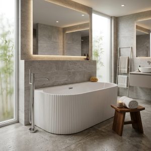 LEO WHITE FREESTANDING BATH