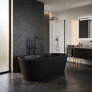 ONYX BLACK FREESTANDING BATH
